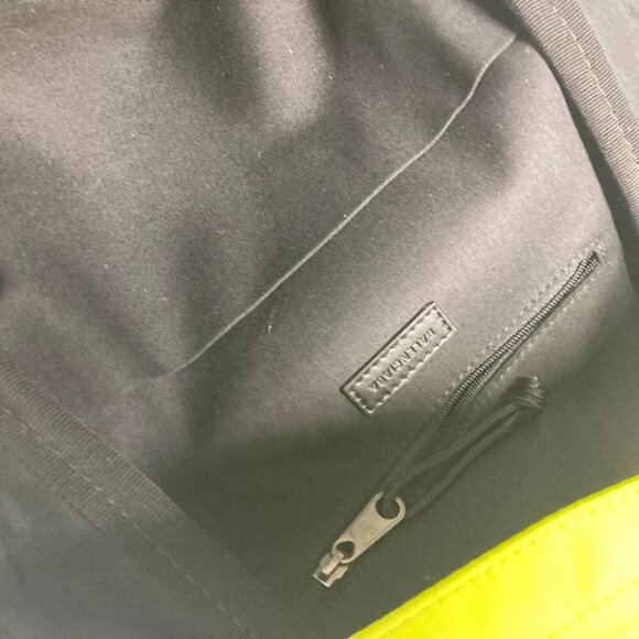 BALENCIAGA 558163 Explorer logo bag backpack Backpack Nylon canvas yellow/Black - Picture 15 of 16